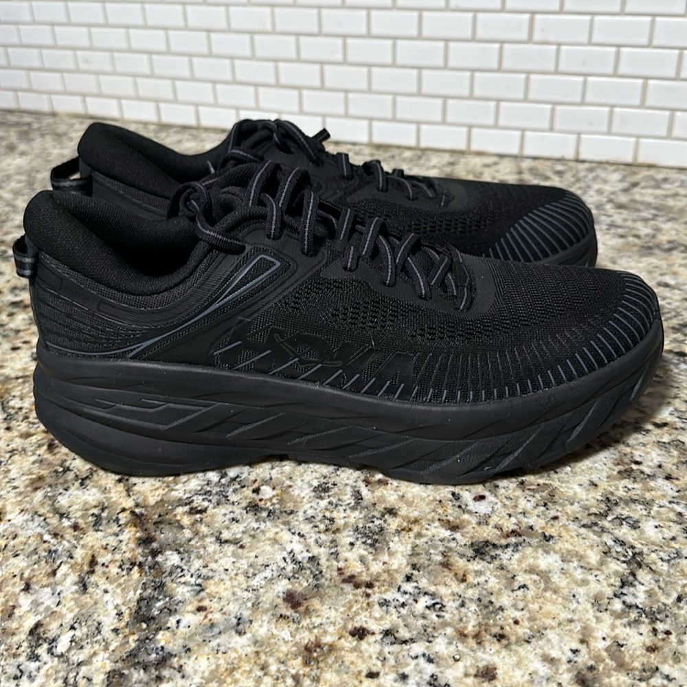Men’s HOKA sneakers - worn once look brand new